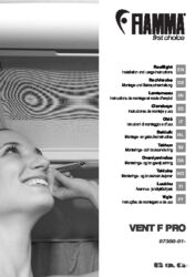 Installation and Instruction Manual Rooflight VENT F PRO